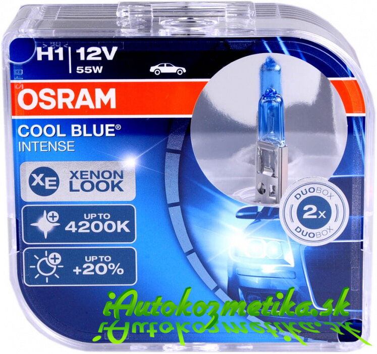 Osram H1 12V 55W Cool Blue Intense Box 64150CBI - iAutokozmetika.sk